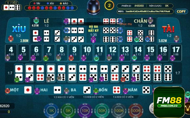 Hướng dẫn cách chơi tài xỉu online